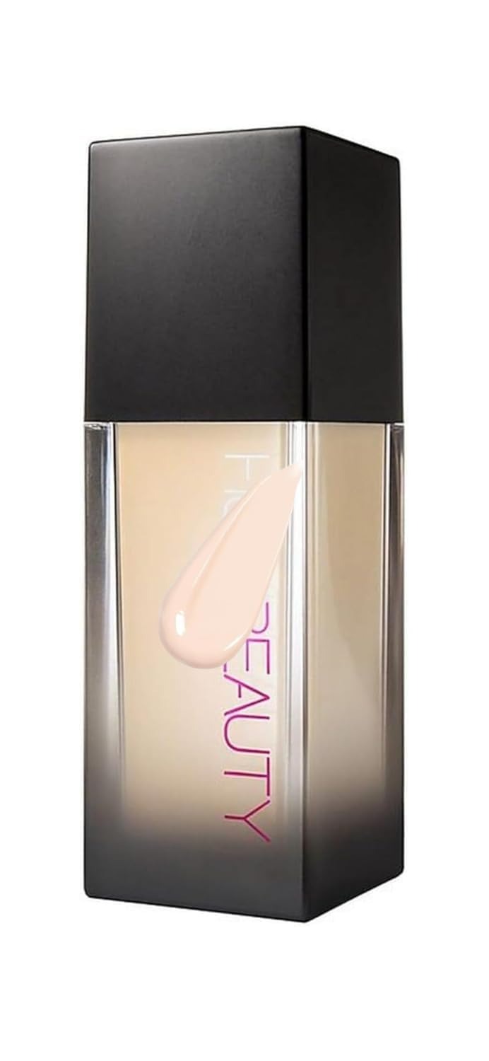 Matte Liquid Makeup Fauxfilter Foundation Long-Lasting Full Coverage | Lightweight Blendable Face Makeup | Smooth Matte Finish Foundation (110N Angel Food)
